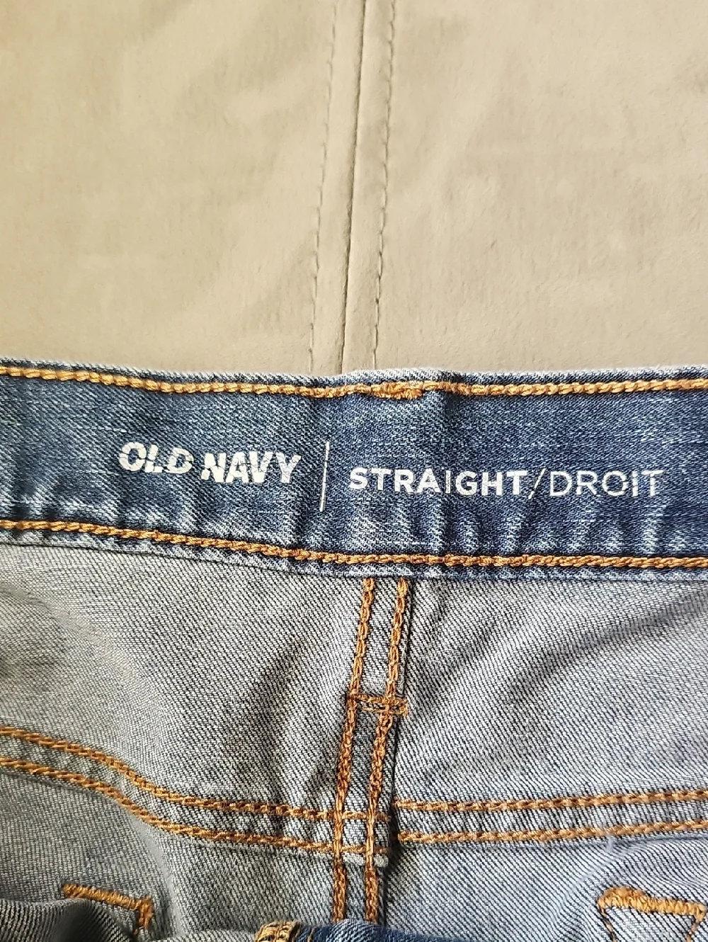 Old Navy Light Blue Straight Detroit  Mens Jeans